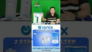 Ionix 2 stage pre filter solution waterpurifier [upl. by Kenon588]