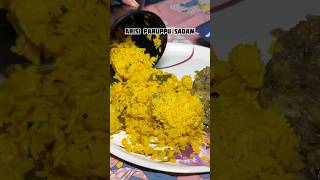 ARISI PARUPPU SADAM🤩madhampatty pakashala Coimbatore food foodie streetfood [upl. by Aeneas531]