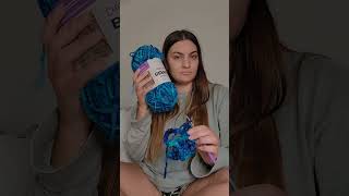 crocheting a scrunchie in just 12 minutes [upl. by Mcmath292]