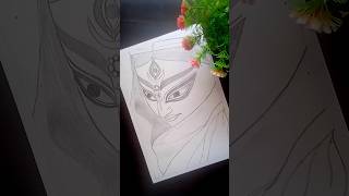 Durga Mata Drawing shorts​ art​ durga​ [upl. by Glaser]