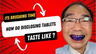 How do disclosing tablets taste like 🟣 shorts [upl. by Eluj]