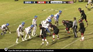 Garner vs MCHS Football 12022016  Playoffs Game 3 [upl. by Sabanrab824]