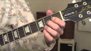 Boom Boom  guitar lesson [upl. by Marysa264]