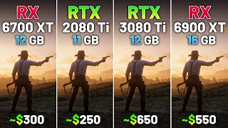 RX 6700 XT vs RTX 2080 Ti vs RTX 3080 Ti vs RX 6900 XT  Test in 20 Games in 2024 [upl. by Duston256]