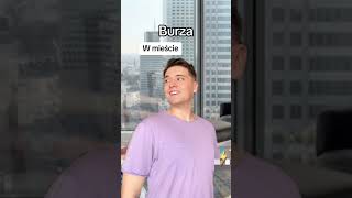 Burza na wsi vs w mieście burza wies miasto memes [upl. by Etnuad]