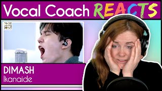 Vocal Coach reacts to Dimash Kudaibergen  Ikanaide Live [upl. by Neirual]