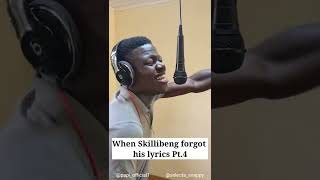 When Skillibeng forgot his lyrics Pt4 [upl. by Oicnerolf]