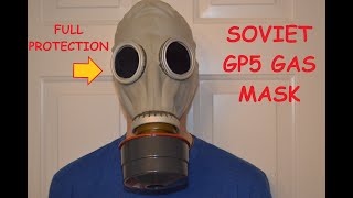 Soviet Russian GP5 Gas Mask [upl. by Nevear558]