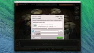 EZdrummer 2  How to authorize [upl. by Saba700]