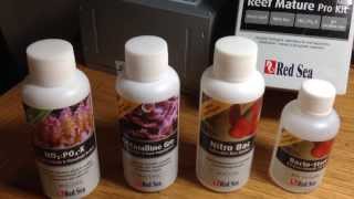 Red Sea Reef Mature Pro Kit and Salifert Phosphate Kit [upl. by Zirkle]