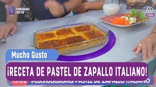 ¡Receta de pastel de zapallo italiano  Mucho gusto 2018 [upl. by Melton11]