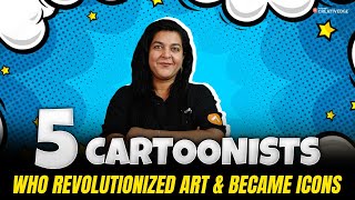 5 Iconic Cartoonists Who Changed the World of Art 🎨🌟 Cartoonists Who Shaped Modern Art and Culture [upl. by Japheth]