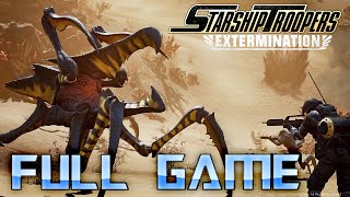 Starship Troopers Extermination  Full Game Walkthrough  No Commentary [upl. by Atteuqehs804]