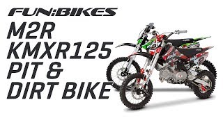 Product Overview M2R KMXR125 Dirt amp Pit Bike [upl. by Olvan255]