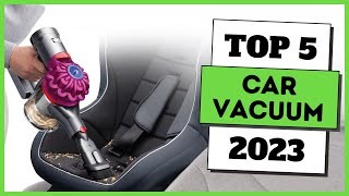 TOP 5 Best Car Vacuum Cleaner of 2023 [upl. by Aylmer]