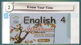 EE CLASS 4 Unit2 Know Your Time  WORKBOOK KEY ANSWERS [upl. by Lexine623]