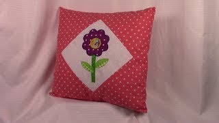 Pillow Slipcover  The Sewing Room Channel [upl. by Nwahsal699]