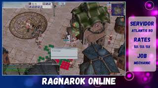 LIMANDO EN GEFFENIA CON MECHANIC ATLANTIS RO RAGNAROK ONLINE 300500k en 3 minutos [upl. by Daza699]