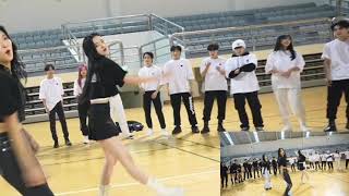 a2be YUNSU JIHO HYOL ETC REACTION TO ARTBEAT MAMAMOO  HIP DANCE COVER SHORT [upl. by Donatelli265]