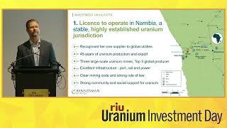 Bannerman Energy Ltd  RIU Uranium Investment Day 2024 [upl. by Rodolphe]