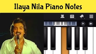 Ilaya Nila Pozhigiradhe Piano Notes  Tamil Piano Songs [upl. by Calvinna]