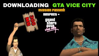 Downloading GTA VICE CITY  Malayalam [upl. by Darnall]