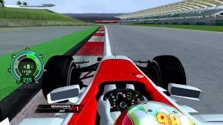 rFactor F1 2015 Merhi Onboard Malaysia [upl. by Milena134]