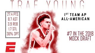 Trae Youngs 2018 NBA Draft Scouting Video  DraftExpress  ESPN [upl. by Aicenert]