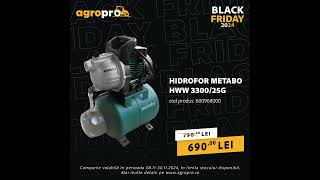 Hidrofor Metabo HWW 330025 G blackfriday [upl. by Laraine]