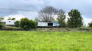 Transpennie express Nova 3 going to long marston “5Q94” 1201PM  stoke works junction 29042024 [upl. by Ecnahs570]