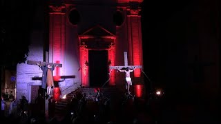 Passio Christi di Gravina in Puglia 2024 la diretta integrale di TRM Network [upl. by Ahsiened]