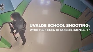 Uvalde school shooting video What happened at Robb Elementary [upl. by Ecinuahs]