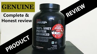 GNC 100 WHEY PROTEIN ADVANCED Product Review [upl. by Gaige]