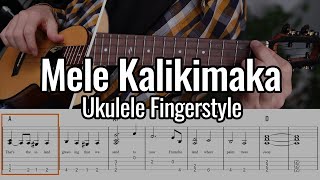 Mele Kalikimaka  Low G Ukulele Fingerstyle [upl. by Notsruht257]