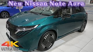 日産新型ノートオーラGマイナーチェンジ 2024年モデル グリーンブラック  NEW 2024 NISSAN NOTE AURA G  New Nissan Note Aura 2024 [upl. by Nims]