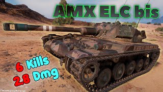 AMX ELC bis  6 Frags 28K Damage Master by player 88OdinGod88 [upl. by Lorry]