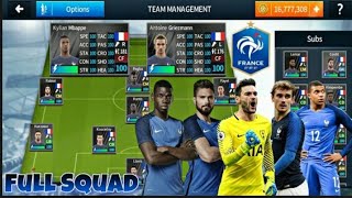 dream leagues soccer 19 France team kits logodls 19 France mod all players 1000 verall ADI MADI ki [upl. by Raouf]