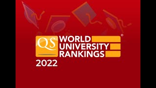 QS World University Ranking 2022  Results and analysis [upl. by Naujd]