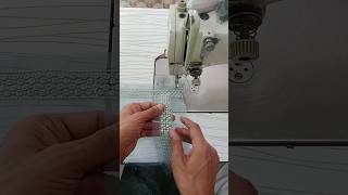 Dopatte per gum border kaise lagaen youtubeshorts onlinesewingclasses youtubevideo sewingtutoria [upl. by Phox]