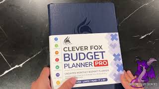 Versatile Budget Planner and Expense Tracker Clever Fox Budget Planner [upl. by Jobey]