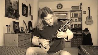 JS Bach  BWV 996 Bourrée Arrangement for solo charango [upl. by Bouchier180]