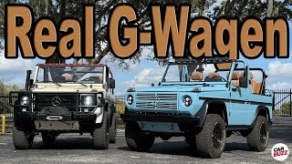 Driving The EMC Mercedes Wolf GWagen Its A Classic Diesel OffRoad BEAST [upl. by Yreva]