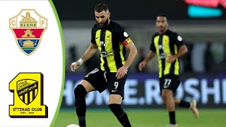 Elche vs Al Ittihad  Extended Highlights amp All Goals 2024 HD [upl. by Borchert]