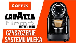 Lavazza Firma Inovy amp Milk  Czyszczenie systemu mleka krok po kroku  COFFIX [upl. by Ehcram]