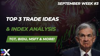 OPTIONS Trading Ideas  September Week 3  Xtrades [upl. by Yona841]