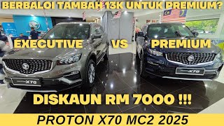 Proton X70 MC2 2025  PREMIUM VS EXECUTIVE [upl. by Oynotna]