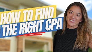 How to Find the Right CPA cpa certifiedpublicaccountant taxes amandahan taxplanning taxadvice [upl. by Nollie]