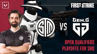 TSM vs GEN G VALORANT HIGHLIGHTS First Strike Qualifier • PLAYOFFS For 3rd • TSM VALORANT v GENG [upl. by Bass239]