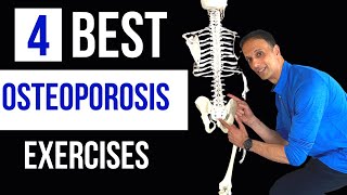 4 Exercises EVERYONE with OSTEOPOROSIS Should Do Before its Too LATE [upl. by Assecnirp396]