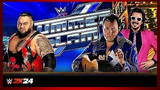 WWE 2K24  BRONSON REID vs HONKYTONK MAN [upl. by Trilbie]